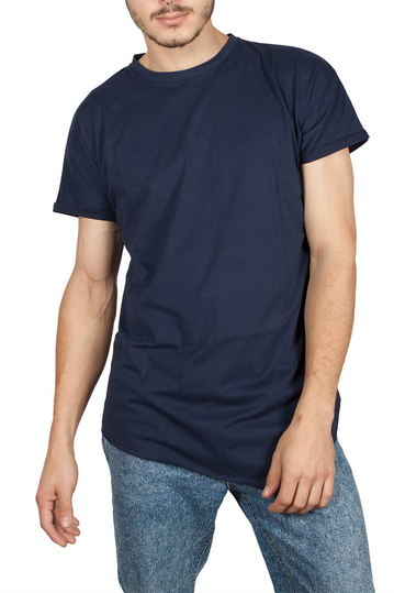 Oyet ασύμμετρο ανδρικό T-shirt navy