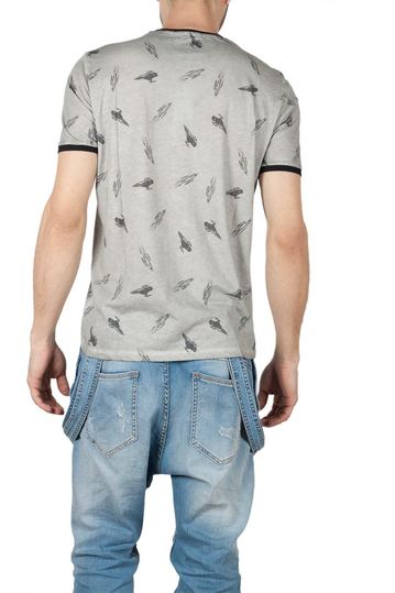 French Kick T-shirt Rockets γκρι