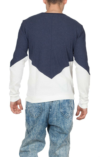 Anerkjendt φούτερ μπλούζα Eddy midnight navy