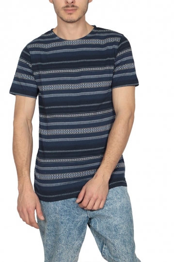 Anerkjendt Mayer striped t-shirt total eclipse