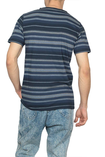 Anerkjendt Mayer ριγέ t-shirt σκούρο μπλε