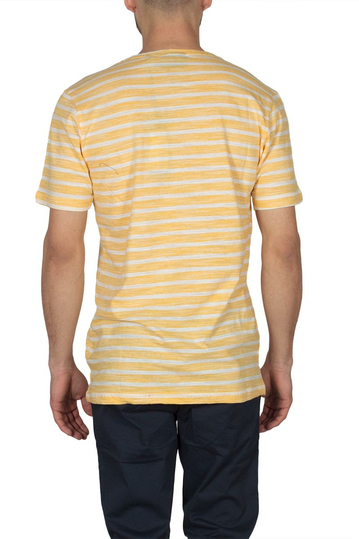 Anerkjendt Mario T-shirt ριγέ κίτρινο