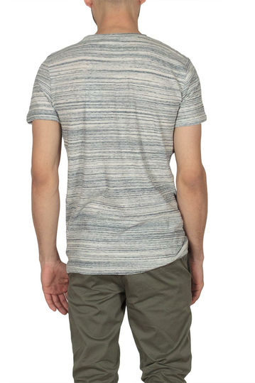 Anerkjendt Mark T-shirt ριγέ εκρού-μπλε