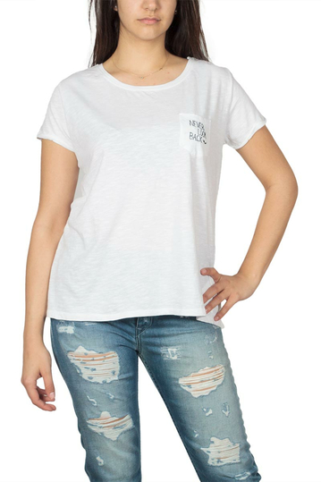 LTB Napoti women's t-shirt Never look back white