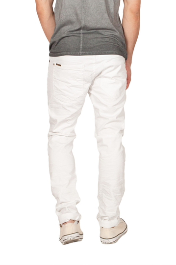 Ryujee πεντάτσεπο παντελόνι λευκό