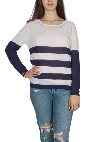 Ryujee Patricia viscose striped knit top