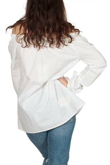 Soft Rebels Hanne Μπαρντό μπλούζα με δέσιμο στα μανίκια