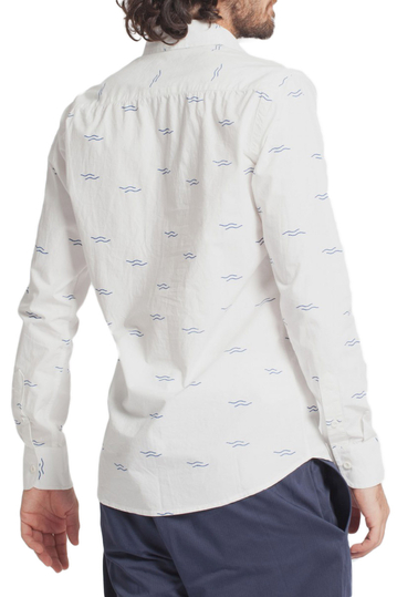 Thinking Mu Burritos πουκάμισο ημίλευκο