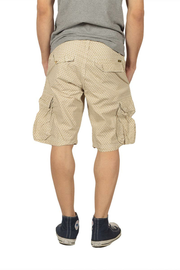 Ανδρική cargo βερμούδα ανοιχτό λαδί