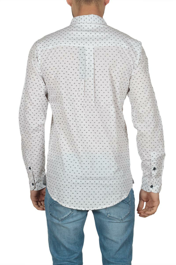 Anerkjendt ανδρικό πουκάμισο Louis λευκό