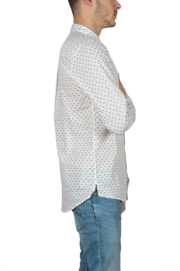 Anerkjendt ανδρικό πουκάμισο Louis λευκό