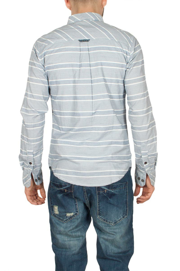 Humor Manitoba ριγέ πουκάμισο μπλε