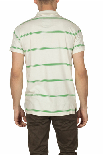 Tokyo Laundry ανδρική πόλο μπλούζα κρεμ