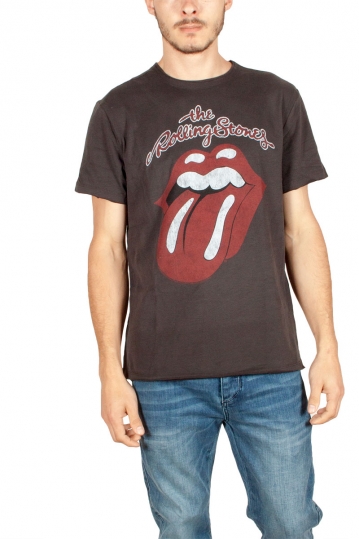 Amplified Rolling Stones vintage tongue t-shirt ανθρακί
