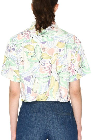 Pepaloves Gilda crop shirt