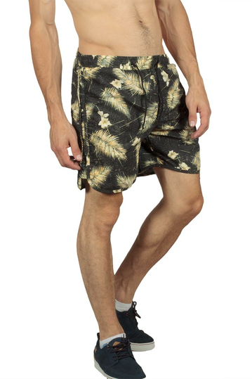 Anerkjendt Mauritius printed swim shorts caviar