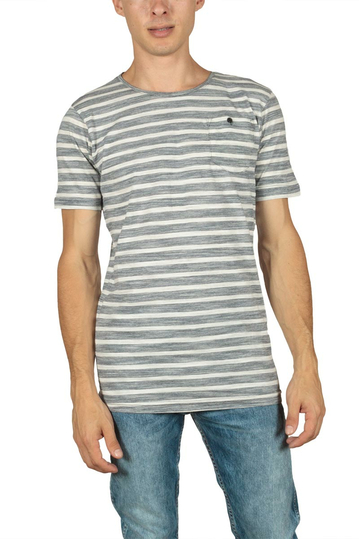 Anerkjendt Mario striped t-shirt midnight navy