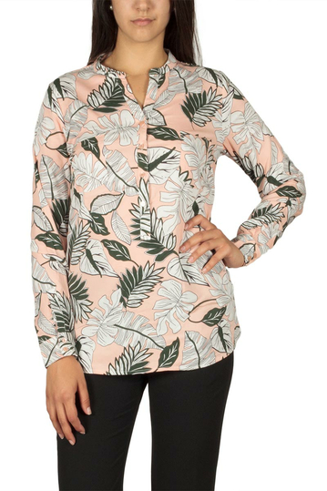 Soft Rebels Sunshine shirt coral with print