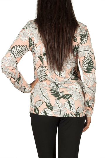 Soft Rebels Sunshine πουκάμισο κοραλί με πριντ