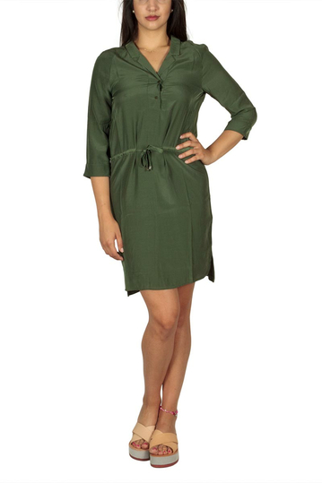 Soft Rebels Me tunic dress olive