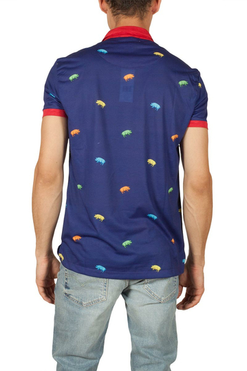 French Kick ανδρικό πόλο Miam navy