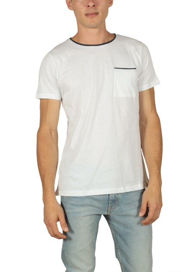 French Kick Line men's t-shirt white