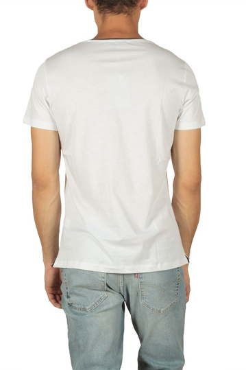 French Kick Line ανδρικό t-shirt λευκό