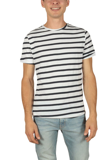 French Kick men's t-shirt Stripes navy