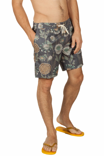 Globe Botany men's swim shorts deep sea