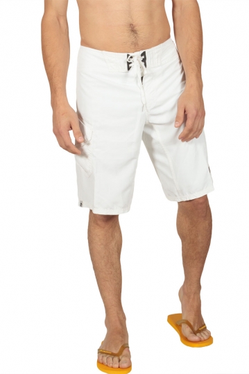 Reef clean break men's board shorts white