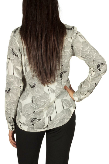 Soft Rebels Kikka πουκάμισο εκρού-μαύρο