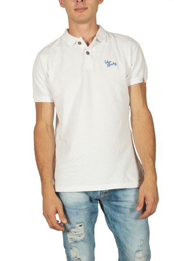 Tokyo Laundry Florenzi men's pique polo white