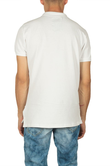 Tokyo Laundry Florenzi ανδρικό πόλο πικέ λευκό