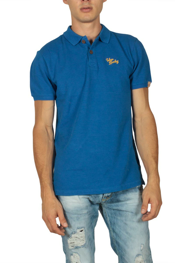 Tokyo Laundry Florenzi men's pique polo royal blue