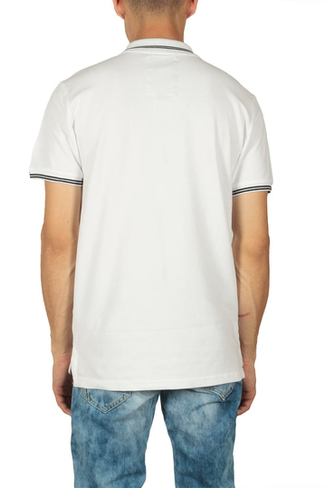 Tokyo Laundry Esko Springs ανδρικό πόλο λευκό