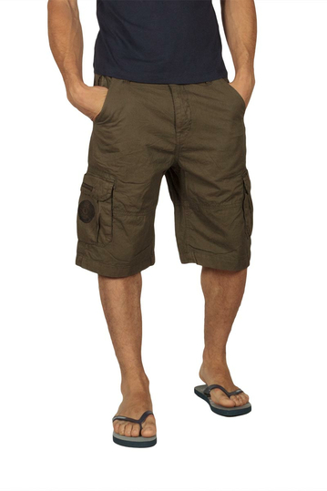 Dissident Keiser men's cargo shorts dark khaki