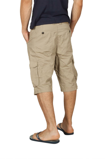 Tokyo Laundry Belvior cargo βερμούδα μπεζ με ζώνη