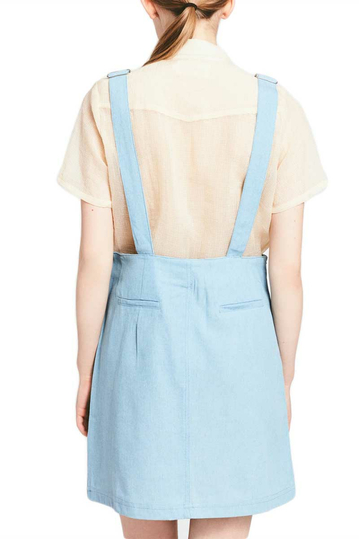 Migle + me φόρεμα σαλοπέτα Bottom of the Sea