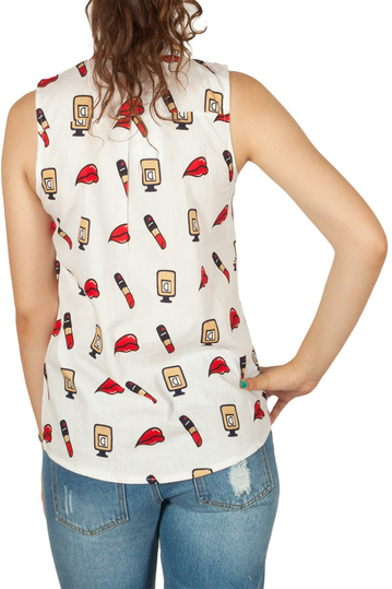 Migle + me Star Dust αμάνικο πουκάμισο