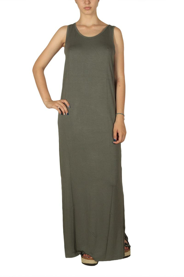 Minimum Felizia maxi dress castor green