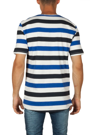 Minimum Tatipu ανδρικό ριγέ t-shirt dark surf