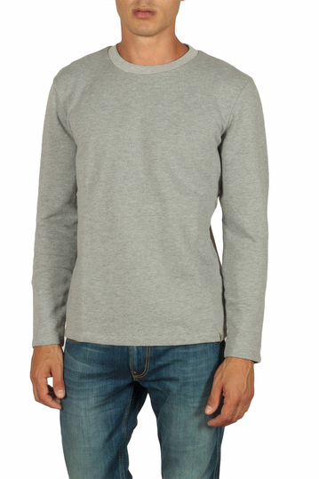 French Kick Raw sweatshirt grey melange