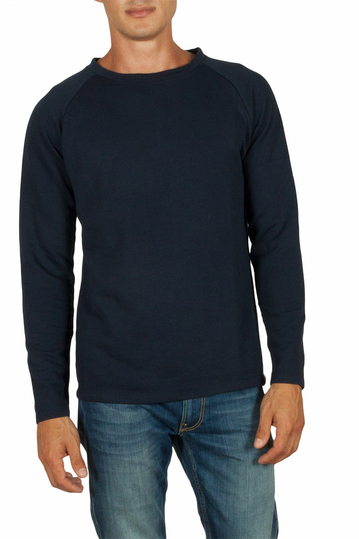 French Kick Ice raglan sweatshirt navy