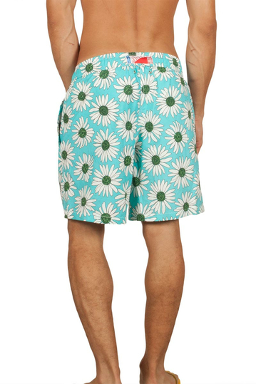 Gerry Nick ανδρικό μαγιό γαλάζιο φλοράλ