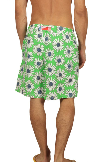 Gerry Nick ανδρικό μαγιό πράσινο φλοράλ