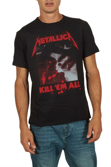 Amplified Metallica Kill Em All t-shirt μαύρο