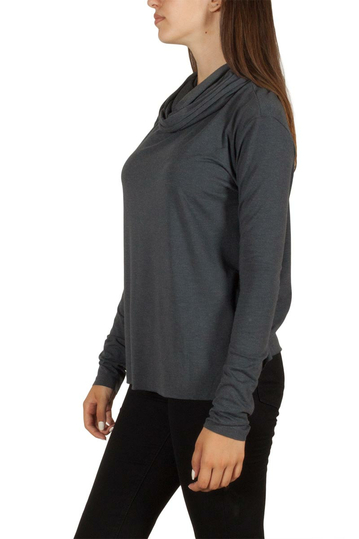 Mo+Saico Ivy μακρυμάνικη μπλούζα γκρι σκούρο