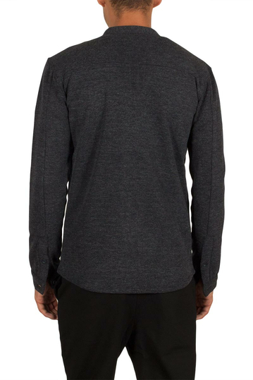 Anerkjendt Dag πουκάμισο ανθρακί μελανζέ με φερμουάρ