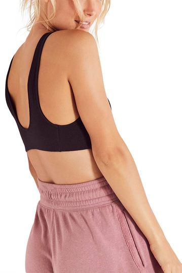 Free People Lua ριπ μπουστάκι μαύρο