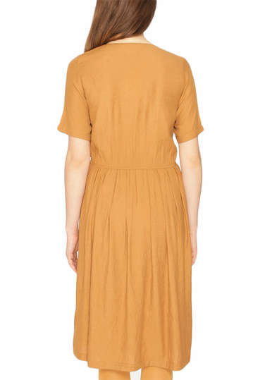 Pepaloves Adara midi dress bronze